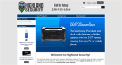 Desktop Screenshot of highland-security.com